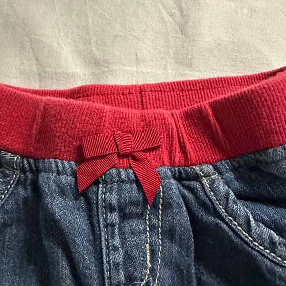 Gymboree - Red and Blue Denim Jeans - Picture 4 of 6